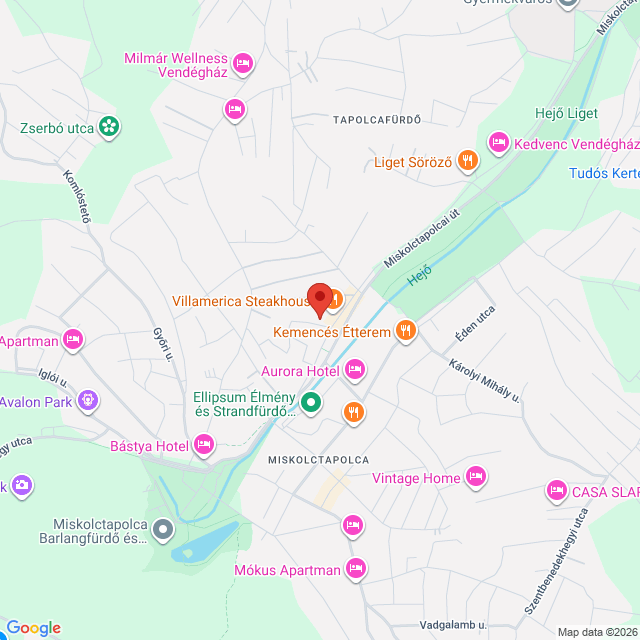 Fald fel Amerikát Miskolc